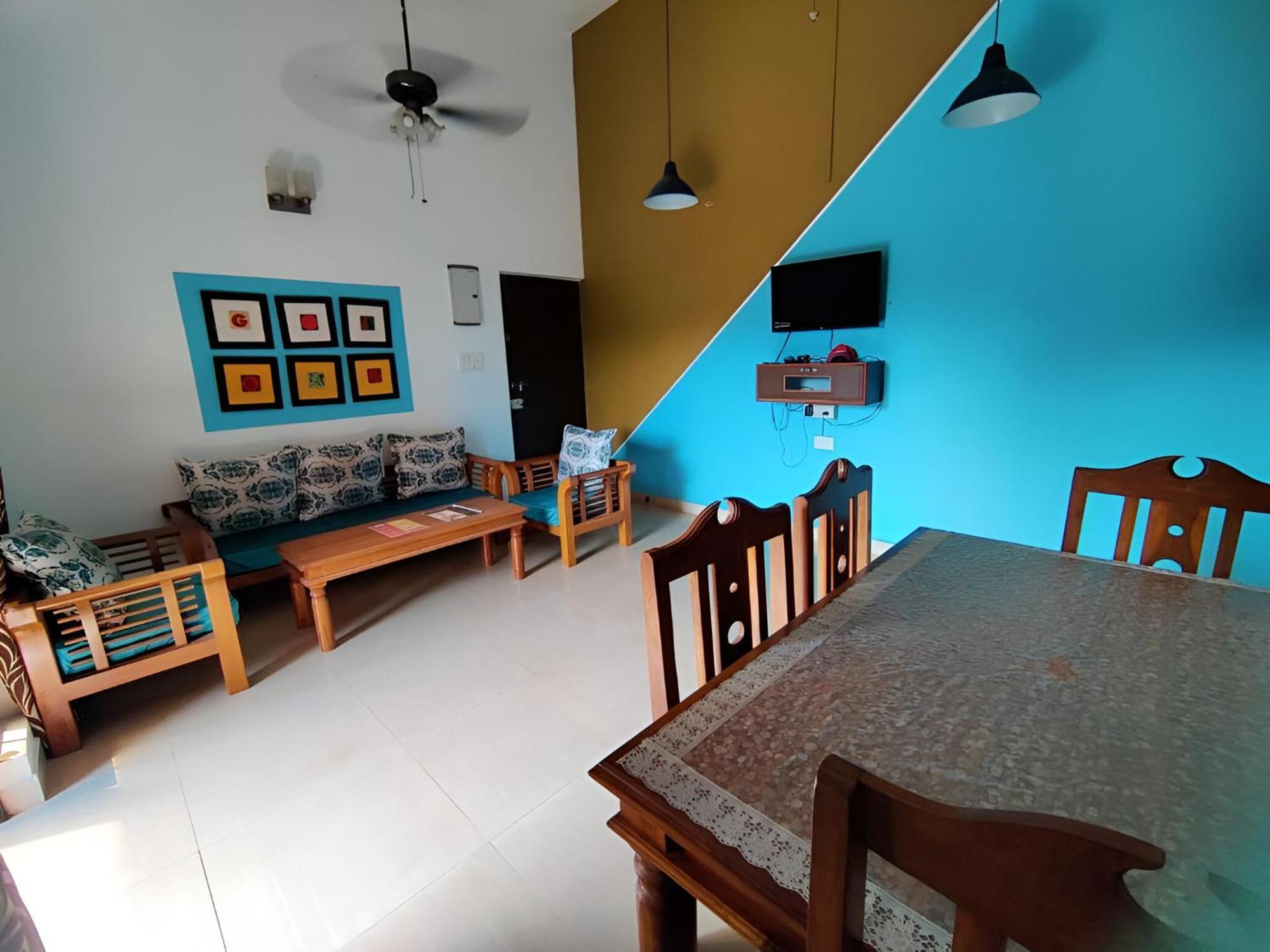 Ronne'S 2Bhk Lagoon Apartment -Calangute Eksteriør billede